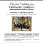 Chorkonzert 2026